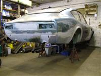 Fiat Dino 2000 coupe repair work
